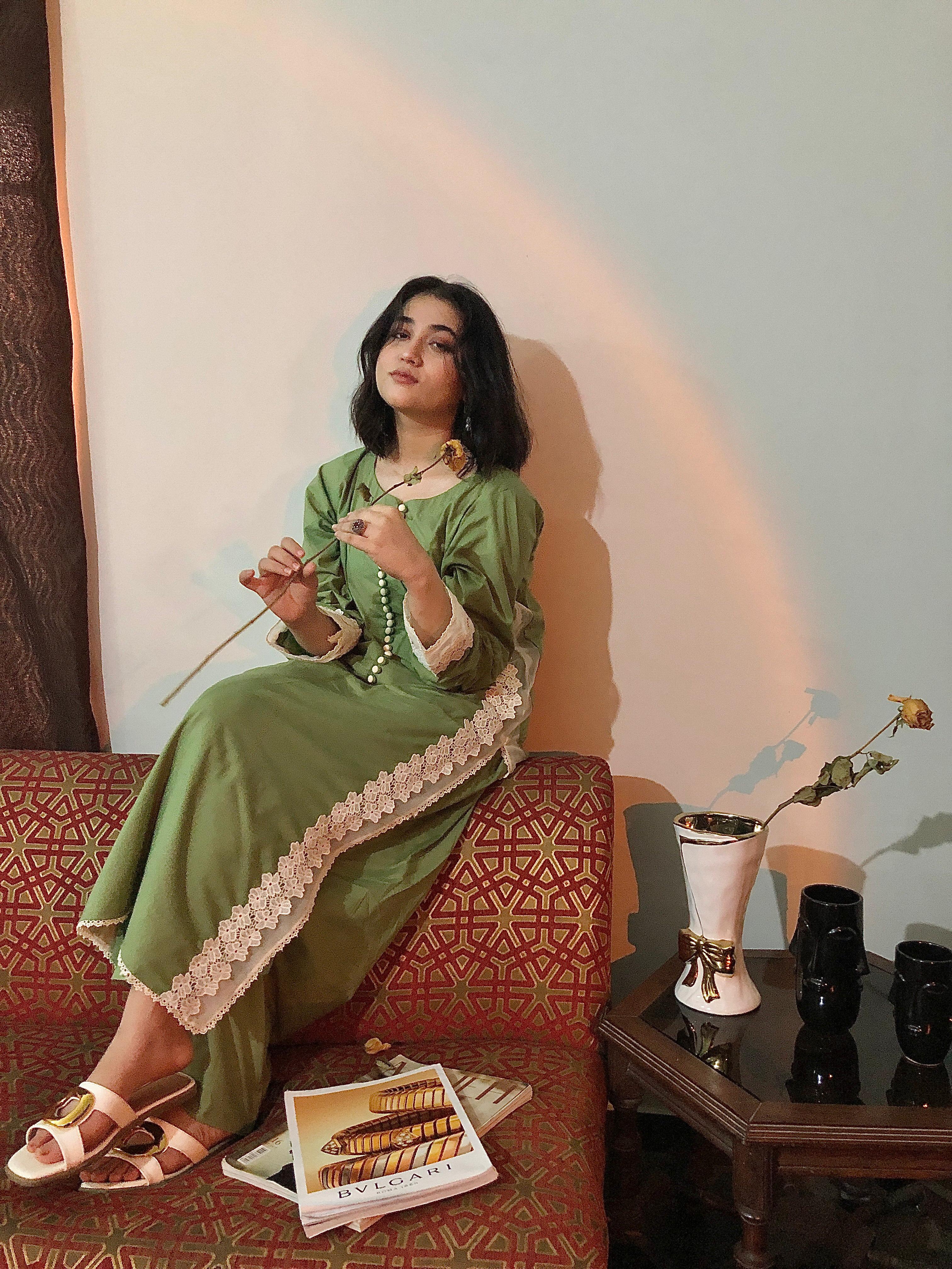 Sage Dreams Lace Lawn Set - 